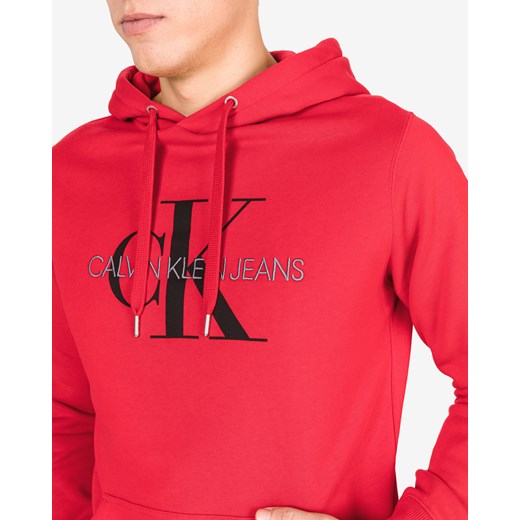 Calvin Klein Monogram Bluza Czerwony