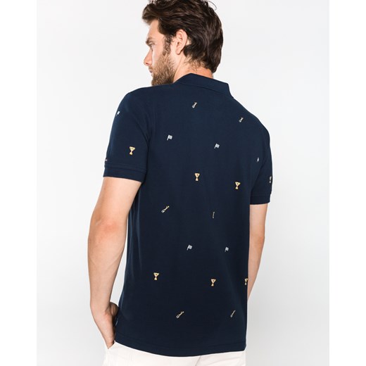 T-shirt męski Tommy Hilfiger z krótkim rękawem w abstrakcyjnym wzorze 