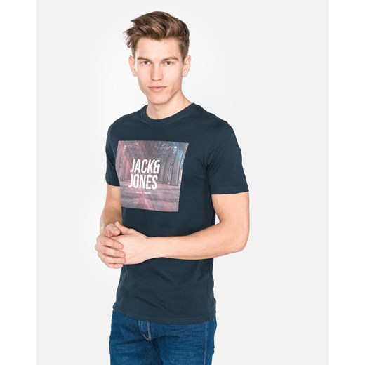 T-shirt męski Jack & Jones z krótkim rękawem 