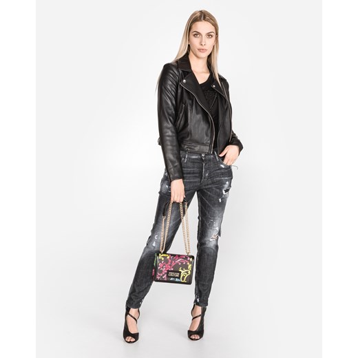 Versace Jeans Couture Cross body bag Czarny Wielokolorowy
