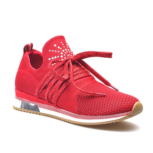 Sneakersy Marco Tozzi 2-23738-34 Czerwone ze sklepu Arturo-obuwie w kategorii Buty sportowe damskie - zdjęcie 79202313