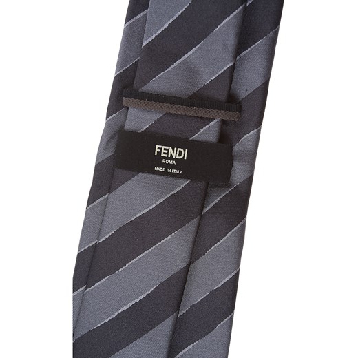 Krawat Fendi w paski 