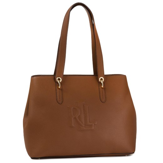 Shopper bag Ralph Lauren matowa duża 