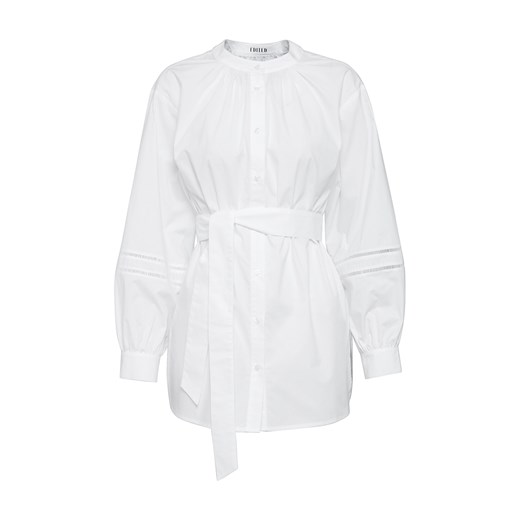 Koszula damska Edited biała z długim rękawem wiosenna bawełniana 