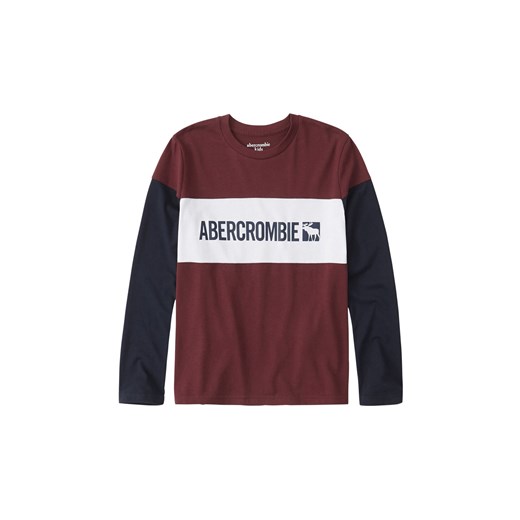 T-shirt chłopięce Abercrombie & Fitch czerwony 