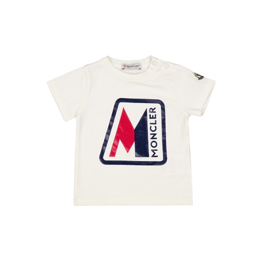 T-shirt chłopięce Moncler z krótkim rękawem 