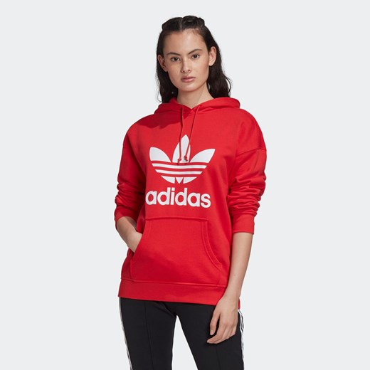Bluza damska Adidas Originals czerwona 