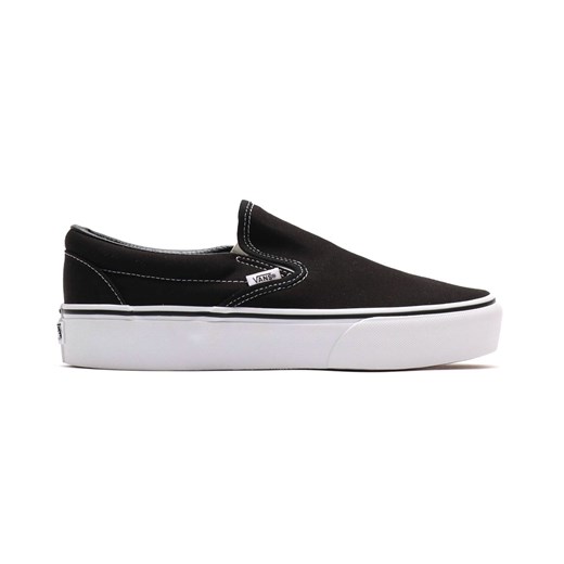 Vans Ua Classic Slip-On Platform Black Marshmallow/Cool Bl/Trwht-4 Vans  39 okazja Shooos.pl 