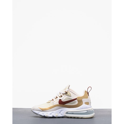 Buty Nike Air Max 270 React Wmn (team gold/cinnamon club gold pale ivory)  Nike 40.5 Roots On The Roof