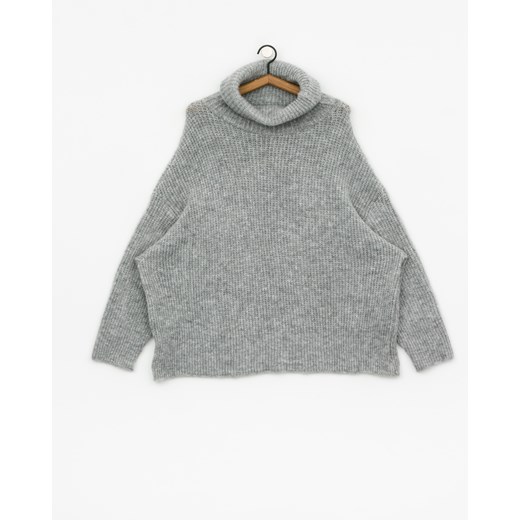 Sweter The Hive Roll Neck Jumper Wmn (grey)  The Hive  Roots On The Roof