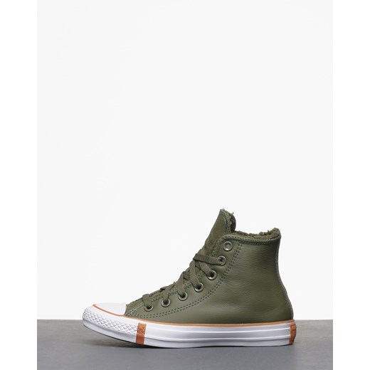 Trampki Converse Chuck Taylor All Star Hi Faux Leather Wmn (field surplus/white/honey) Converse  38 Roots On The Roof