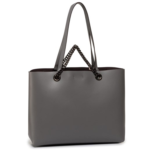 Shopper bag Coach matowa czarna elegancka 