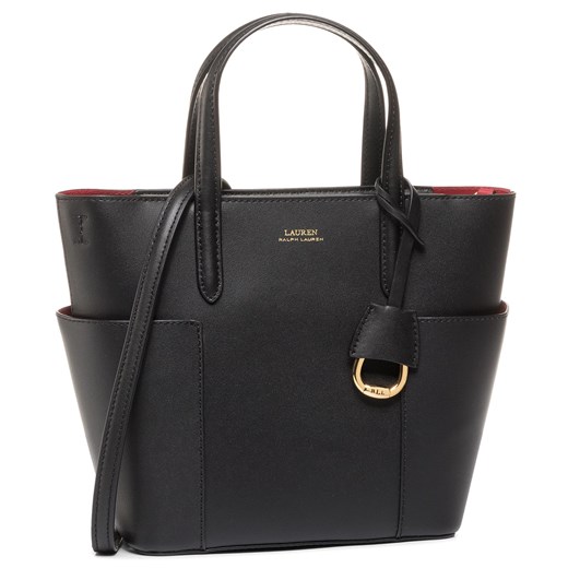 Shopper bag Ralph Lauren bez dodatków elegancka do ręki matowa 
