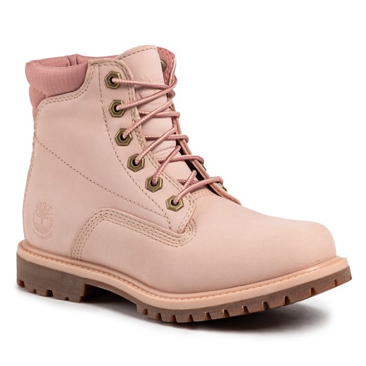 Trapery TIMBERLAND - Waterville 6 in Waterproof Boot TB0A1QT5662 Light Pink Nubuck  Timberland 40 eobuwie.pl