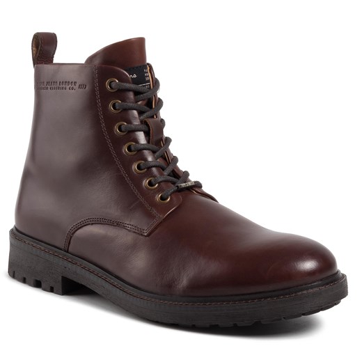 Trapery PEPE JEANS - Porter Boot Basic PMS50179 Burgundy 299  Pepe Jeans 44 eobuwie.pl