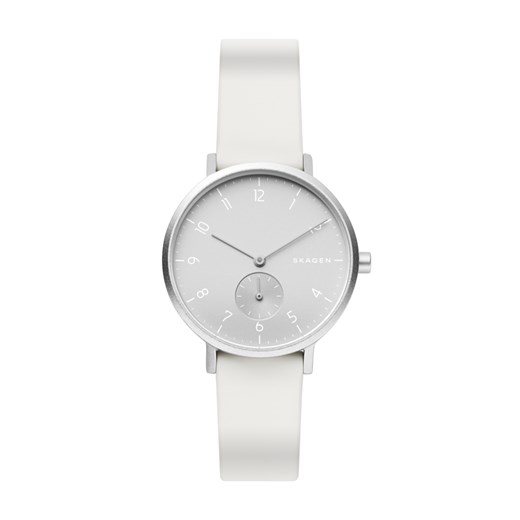Biały zegarek Skagen 