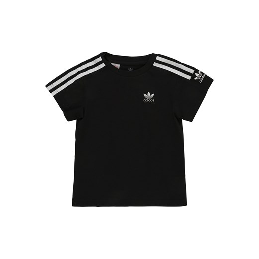 Adidas Originals t-shirt chłopięce z krótkim rękawem czarny w zwierzęcy wzór 