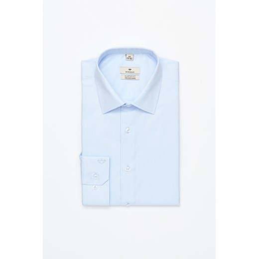 koszula wincode 2962 długi rękaw custom fit błękit  Recman 43/176-182/No 