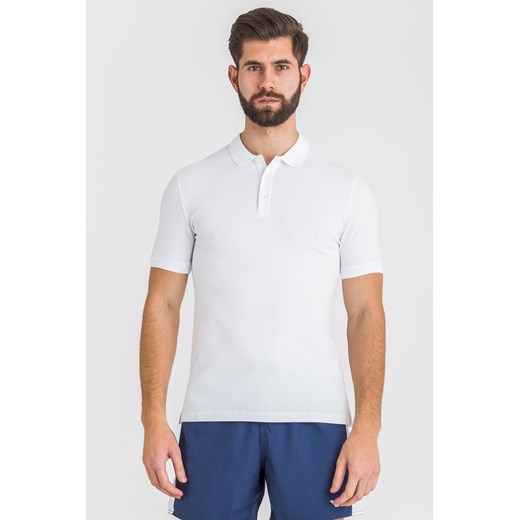 Biały t-shirt męski Emporio Armani z krótkimi rękawami 