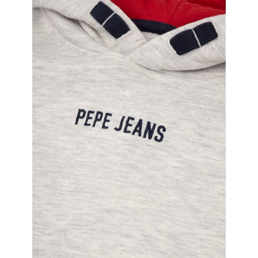 Bluza dziewczęca szara Pepe Jeans wiosenna 