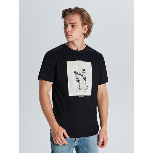 T-shirt męski Cropp z krótkim rękawem 