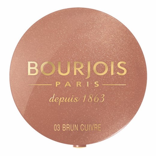 Bourjois Little Round Pot Blusher Róż Do Policzków 03 Brun Cuivre 2,5G Bourjois   Drogerie Natura