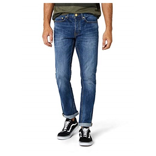 New Look dopasowane jeansy (slim) mężczyźni, kolor: niebieski