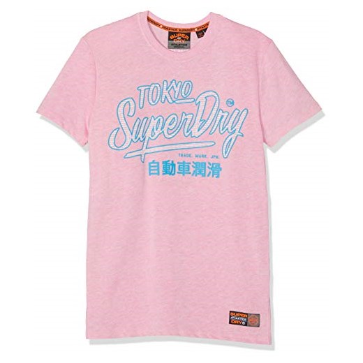 Superdry Ticket Type Pastel Tee T-Shirt męski -  krój regularny xxl