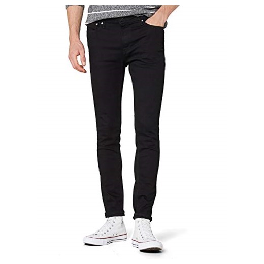 Spodnie jeansowe JACK & JONES dla mężczyzn, kolor: czarny (Black Denim)