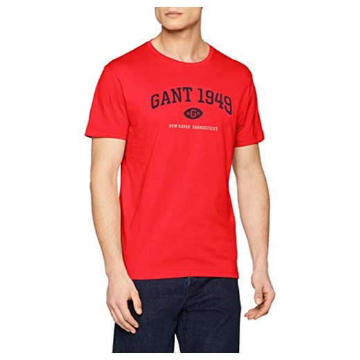 GANT T-shirt męski -  krój regularny l