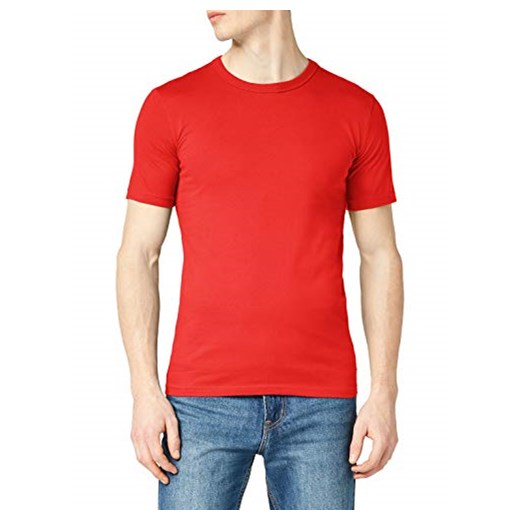 Stedman Apparel męski t-shirt Morgan (Crew Neck)/St9020 Premium, kolor: czerwone - szkarłatne
