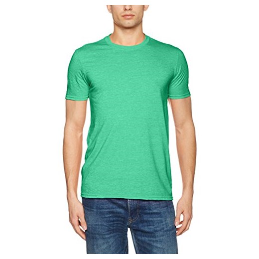 Gildan T-shirt mężczyźni, kolor: zielony