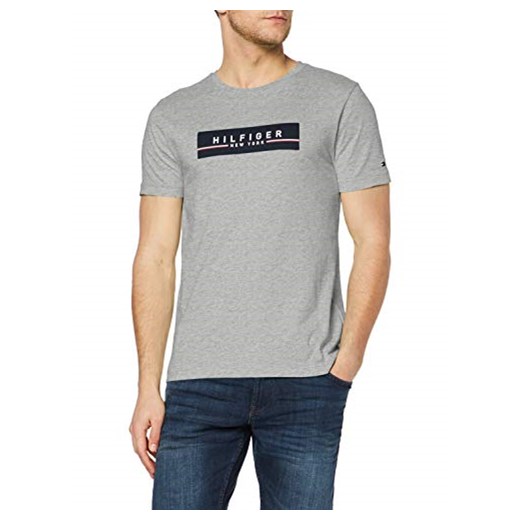 Tommy Hilfiger męski t-shirt Corp Box Print Tee -  krój regularny xl