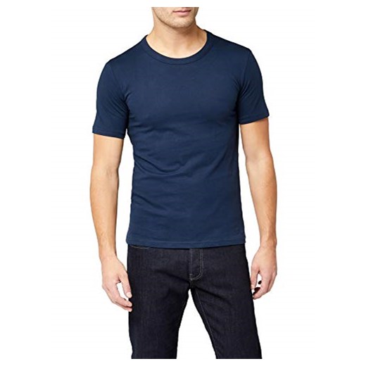 Stedman Apparel męski t-shirt Morgan (Crew Neck)/St9020 Premium, kolor: niebieski - Marina Blue