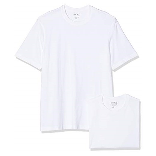 Brax T-shirt męski Tim dwupak uniwersalny -  krój regularny xl