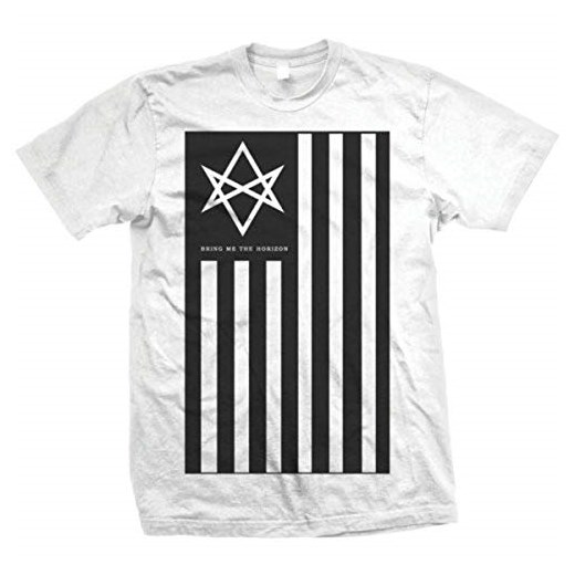 Bring Me The Horizon męski T-shirt antivist -  Graphic Tee l biały (biały)