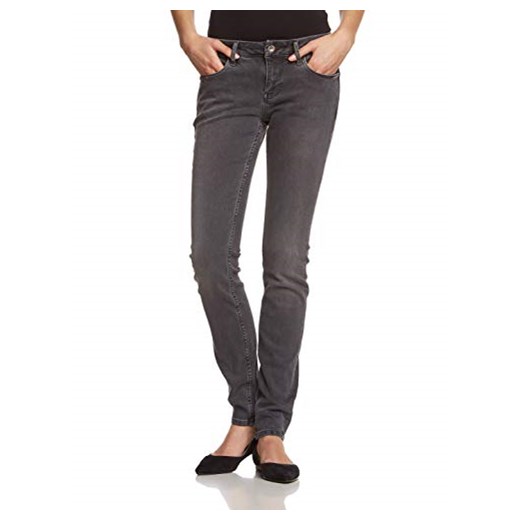Jeansy Calvin Klein Jeans Mid rise skinny NCGST dla kobiet, kolor: szary