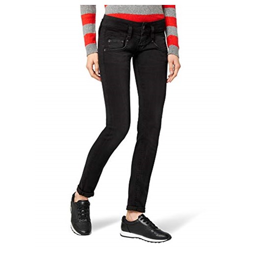 Spodnie jeansowe Herrlicher Pitch Slim dla kobiet, kolor: czarny