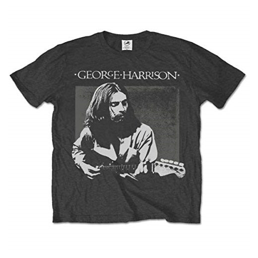 T-shirt George Harrison Live Portrait dla mężczyzn, kolor: szary