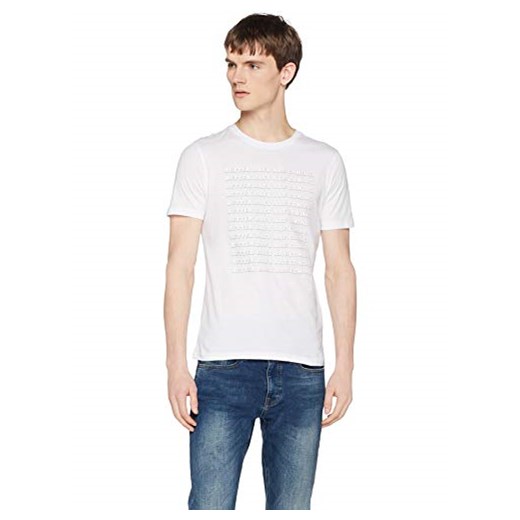 Boss Casual męski T-shirt, kolor: biały (White 100)
