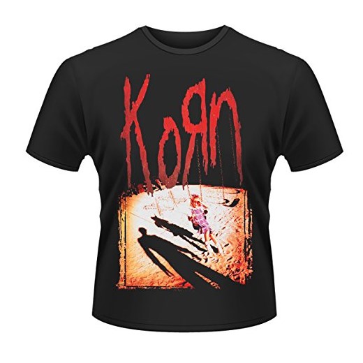 T-shirt Plastic Head Korn Korn dla mężczyzn, kolor: czarny