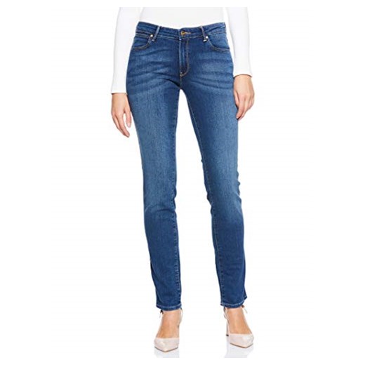 Wrangler damskie jeansy slim -  wąski 28W / 32L
