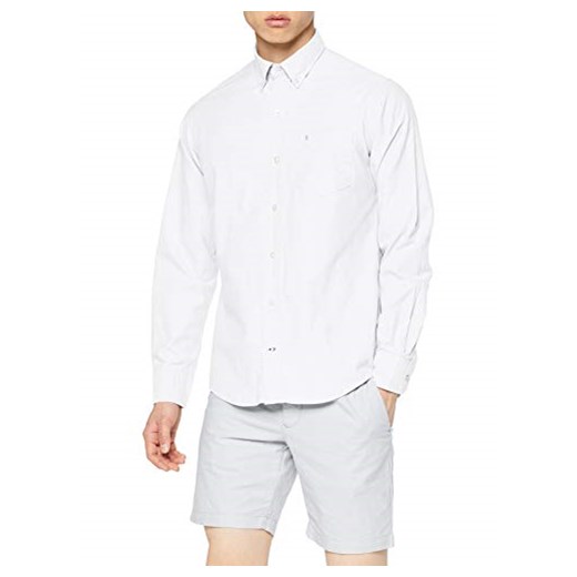 IZOD Oxford – koszulka BD Shirt, Button-Down koszula dla mężczyzn, ze 100% bawełny, sportowa koszula rekreacyjna, nowoczesna i kolorowa odzież męska