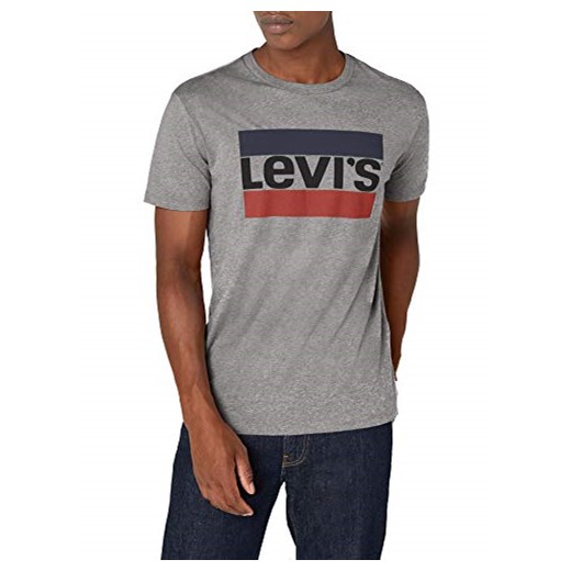 Levi's męski t-shirt sportowy logo graficzne -  krój regularny xl