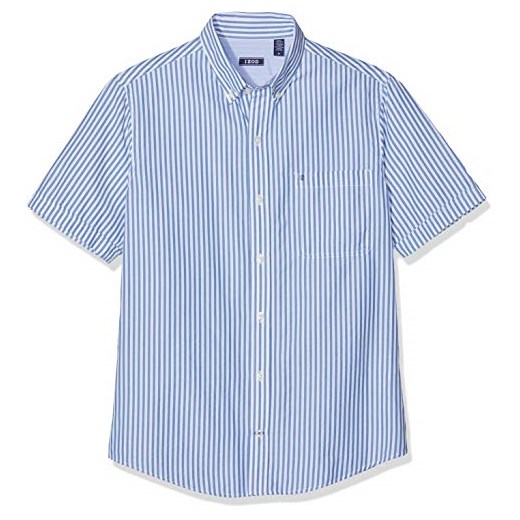 Izod męska koszula rekreacyjna Seersucker Stripe Bd Ss Shirt -  krój regularny s