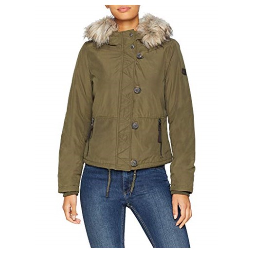 Parka damska zielona 
