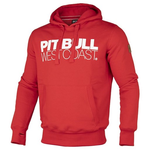Pit Bull Bluza z kapturem TNT Czerwona Pit Bull West Coast  XL mantykora.com