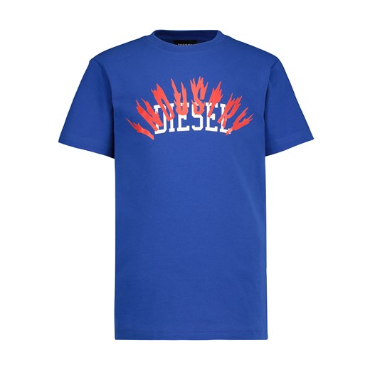 T-shirt chłopięce Diesel z bawełny z krótkim rękawem