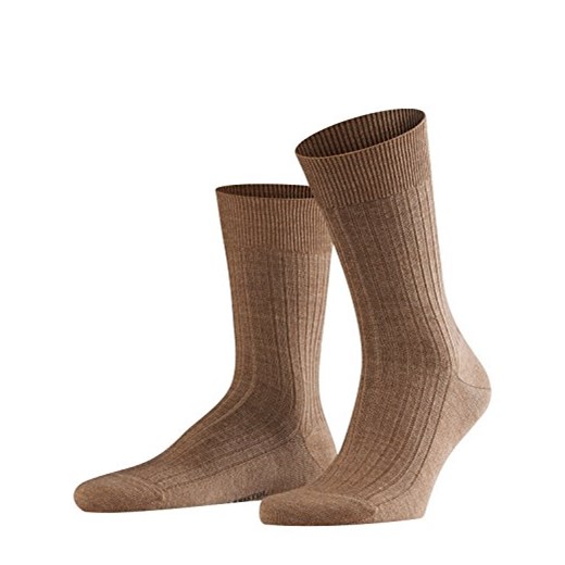 Skarpety Falke 14415 Bristol Pure Socke dla mężczyzn, kolor: brązowy