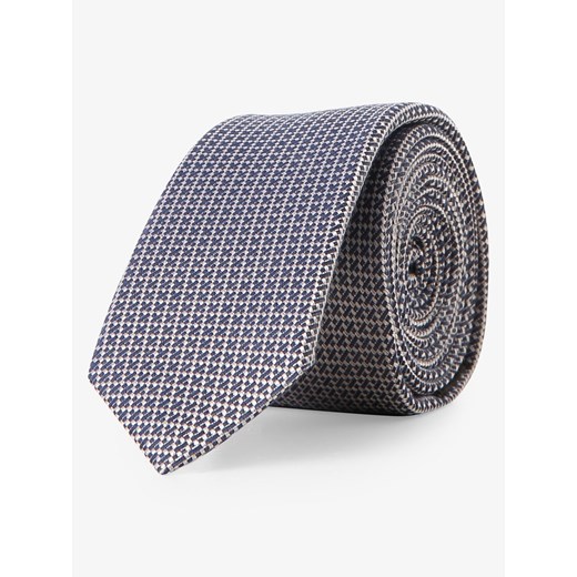 Drykorn - Krawat męski z dodatkiem jedwabiu, niebieski  Drykorn One Size vangraaf